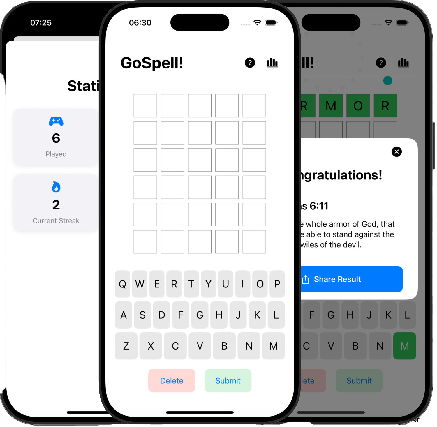 GoSpell App Screenshot